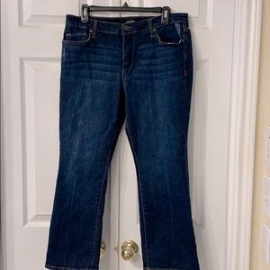 Who What Wear crop kick jeans